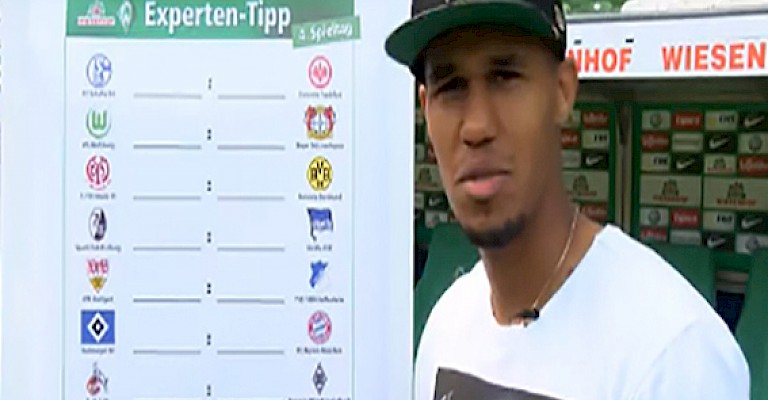 Die Werder-Stars als Experten beim Bundesliga-Tippspiel von WIESENHOF