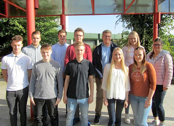 Ausbildungsstart bei WIESENHOF/PHW-Gruppe in der Hauptverwaltung in Visbek