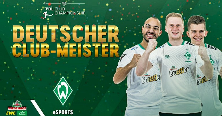 Werder Bremen ist erster Deutscher Meister im eFootball